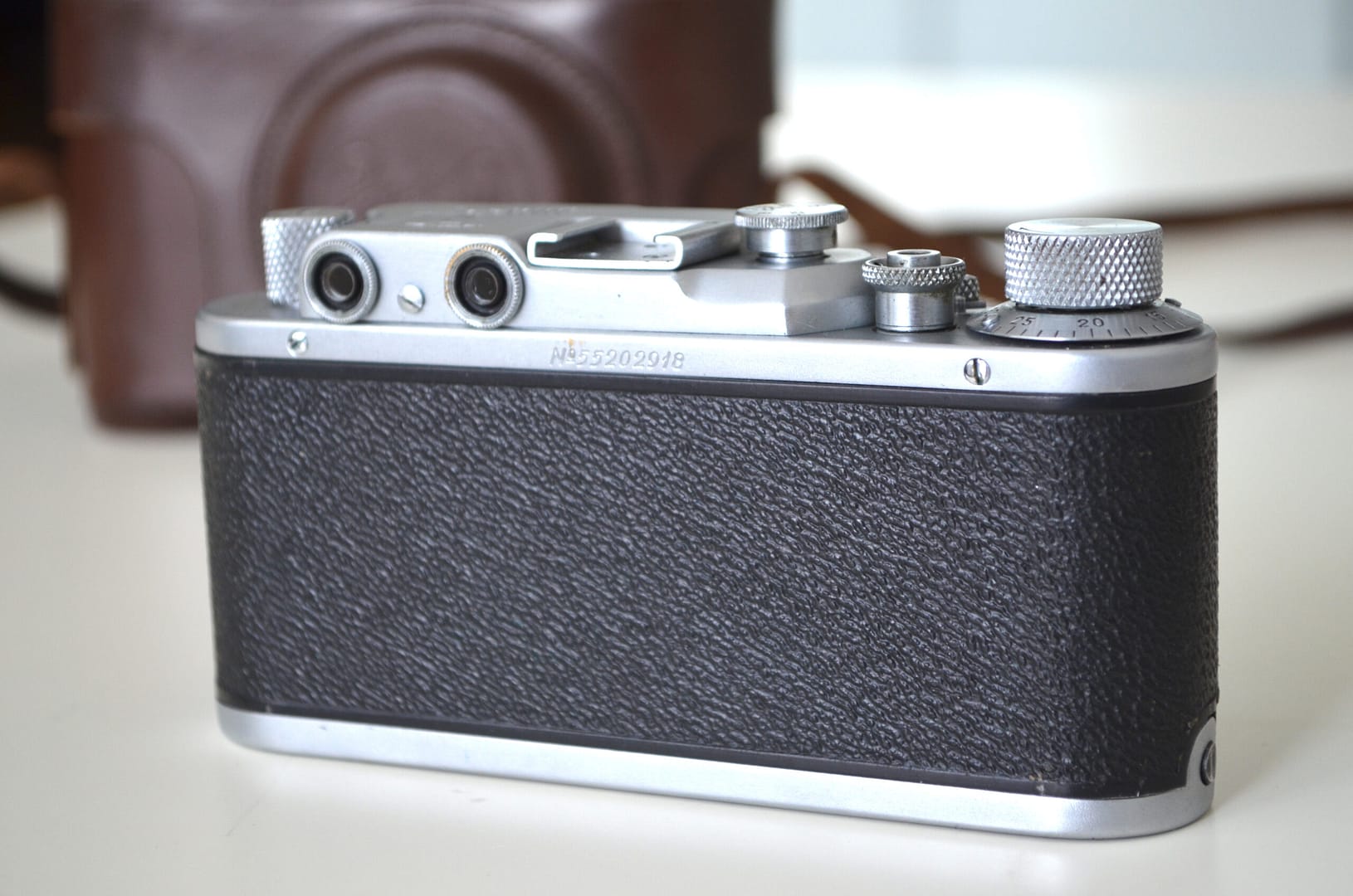 Zorki 1 Soviet Rangefinder Camera 35mm industar 22 50mm s/n 55202918 - Image 4