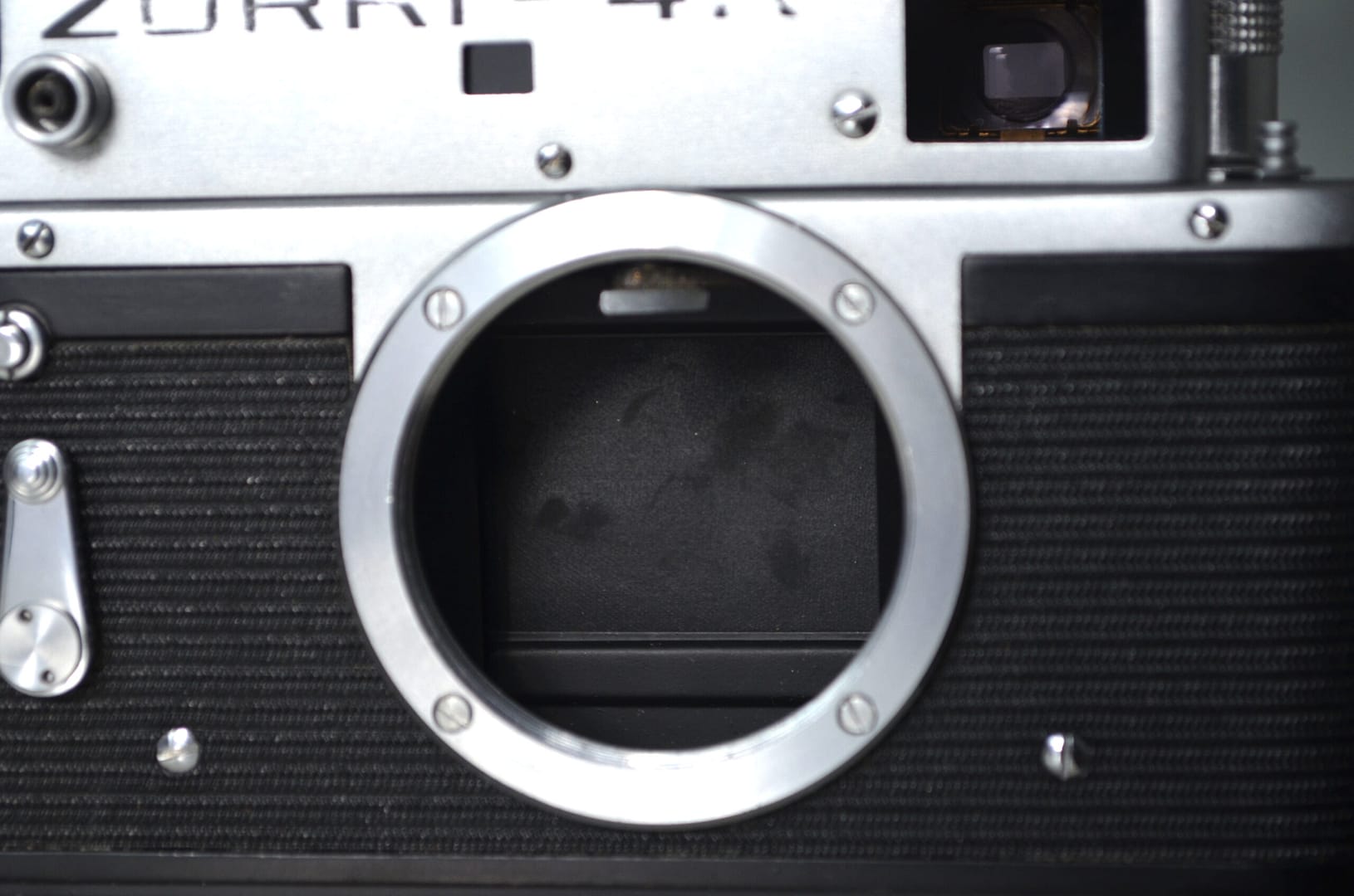 Zorki 4k Soviet Rangefinder Camera 35mm with Jupiter 8 2/50mm S/N 7371141 - Image 6