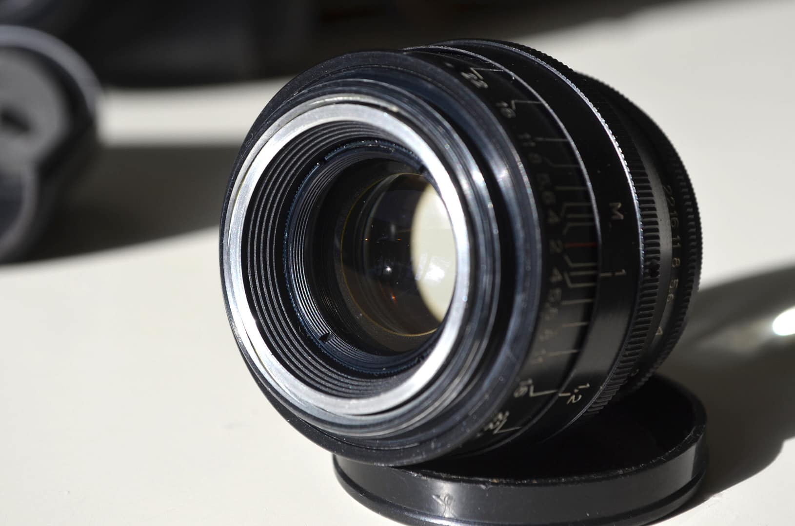 Zorki 4k Soviet Rangefinder Camera 35mm with Jupiter 8 2/50mm S/N 7371141 - Image 11