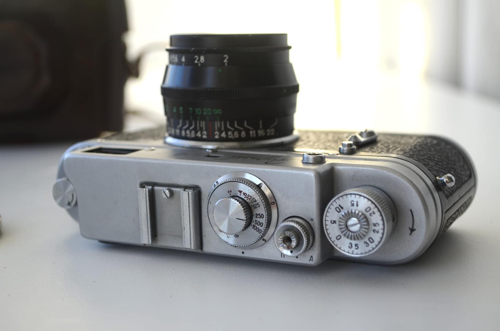 Zorki 4 Soviet Rangefinder Camera 35mm with Jupiter 8 2/50mm S/N 6346780 - Image 3