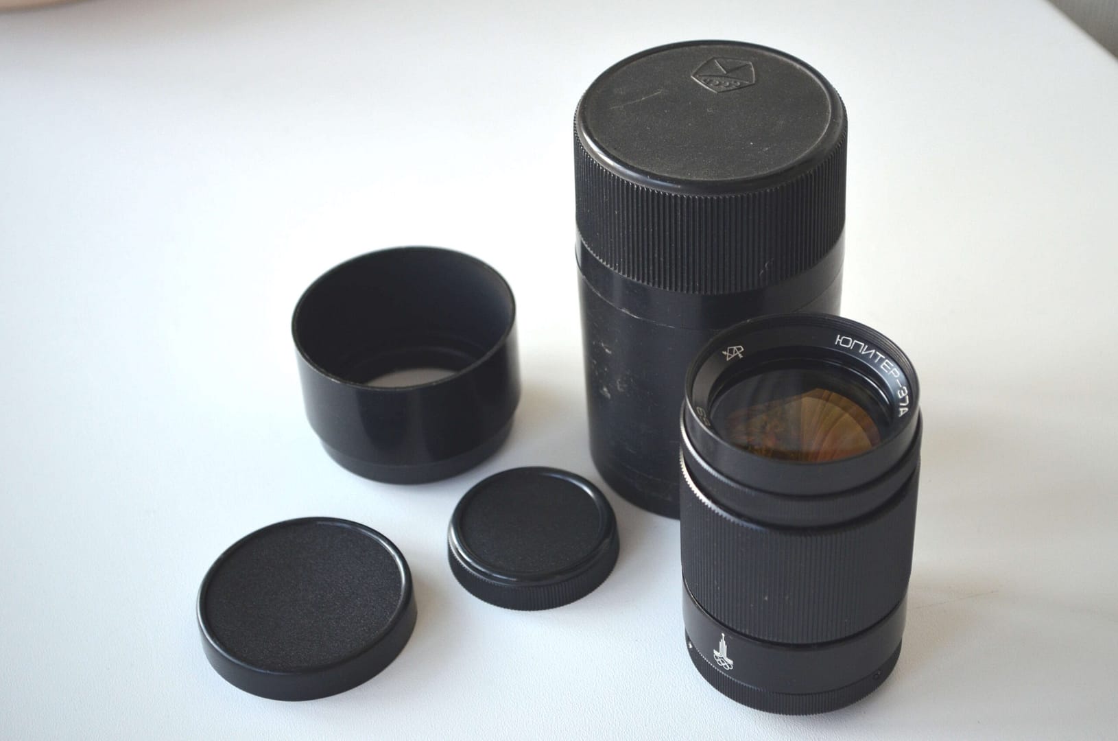 Rare Jupiter 37A 135mm f3.5 M42 USSR Zenit 1980 Olympic