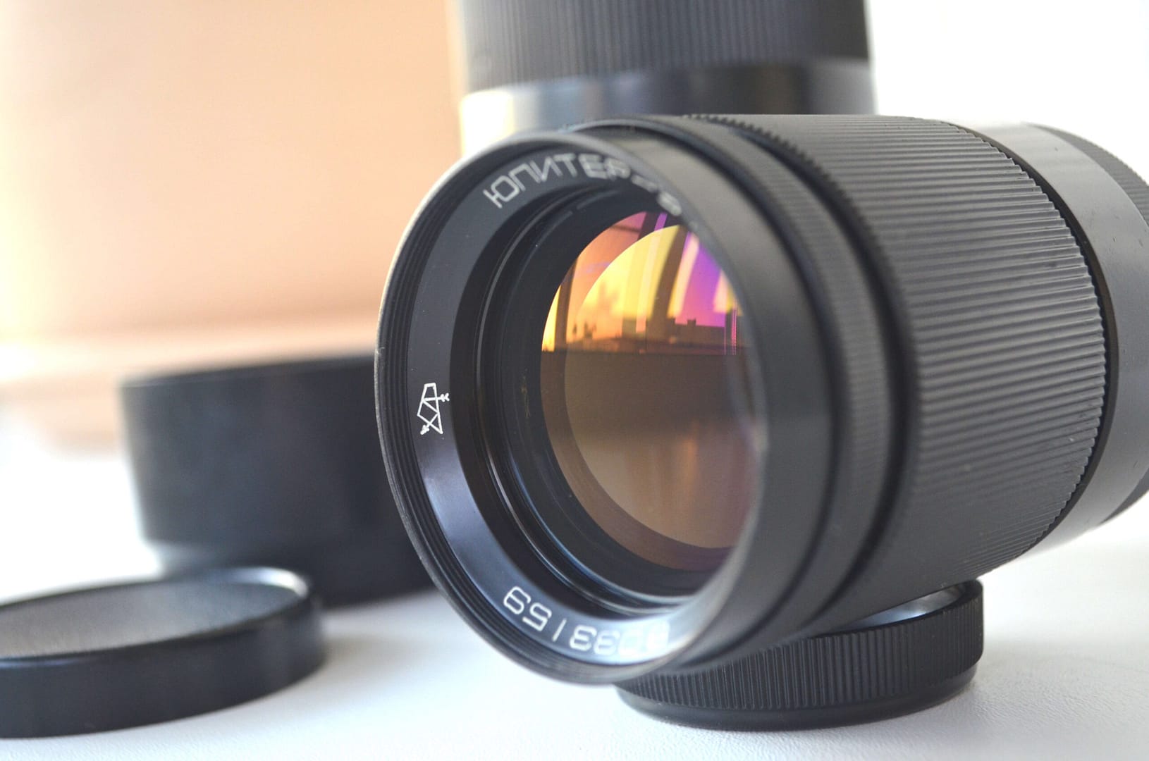 Rare Jupiter 37A 135mm f3.5 M42 USSR Zenit 1980 Olympic