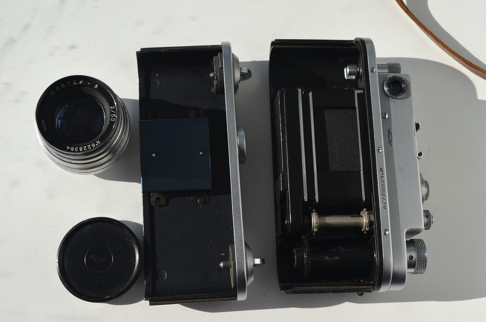 Zorki 4 Soviet Rangefinder Camera 35mm with Jupiter 8 2/50mm S/N 68000120 - Image 5