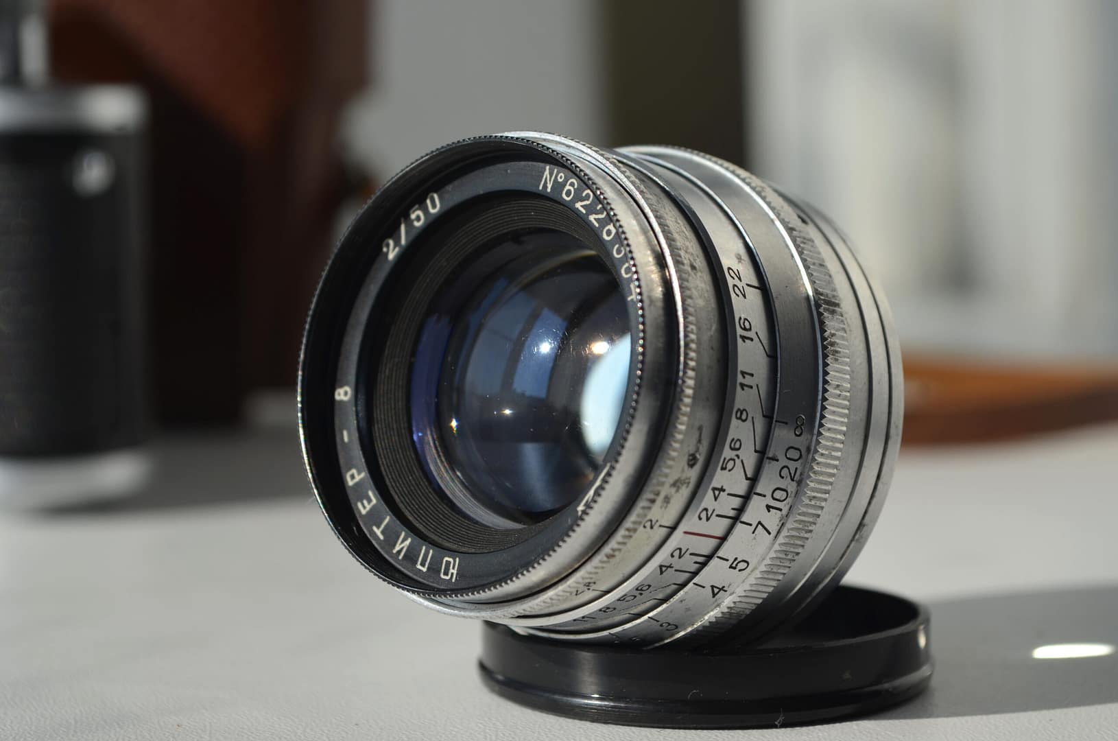 Zorki 4 Soviet Rangefinder Camera 35mm with Jupiter 8 2/50mm S/N 68000120 - Image 6