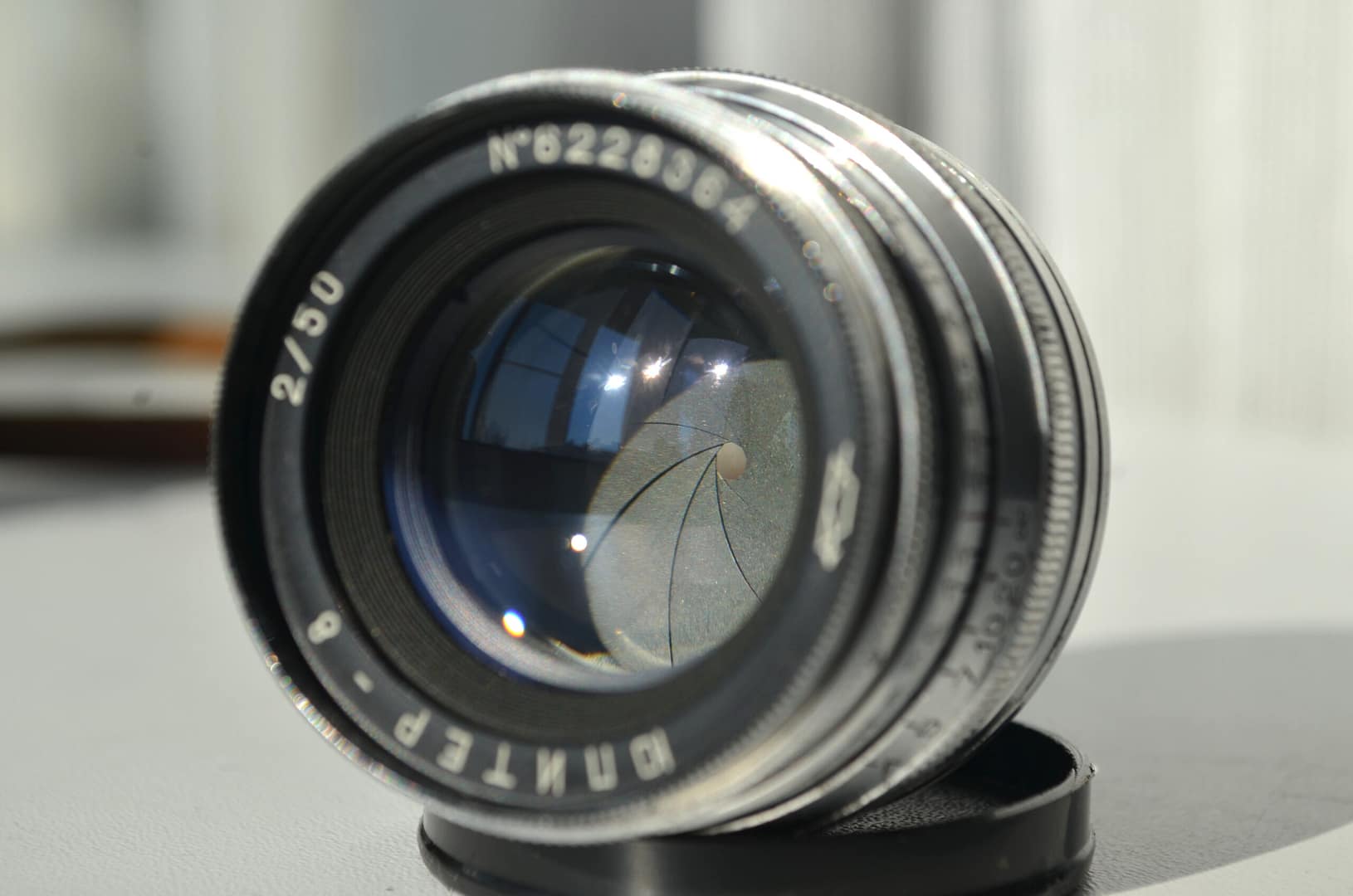 Zorki 4 Soviet Rangefinder Camera 35mm with Jupiter 8 2/50mm S/N 68000120 - Image 9