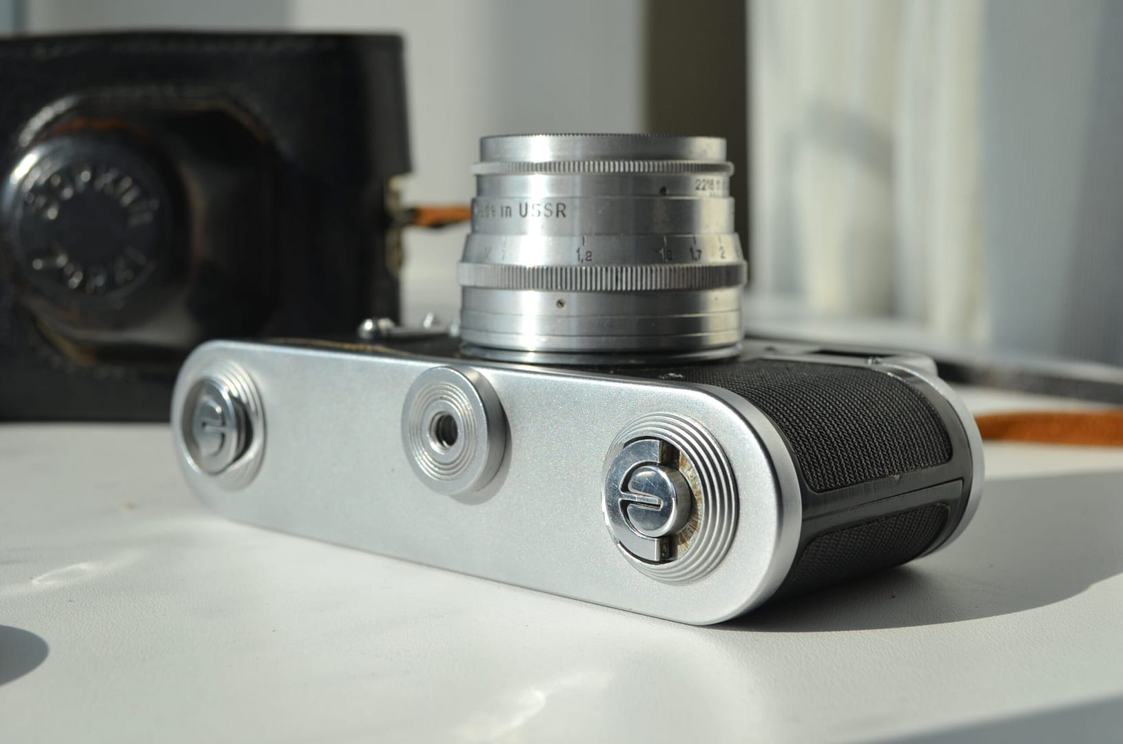 Zorki 4 Soviet Rangefinder Camera 35mm with Jupiter 8 2/50mm S/N 73558798 - Image 4