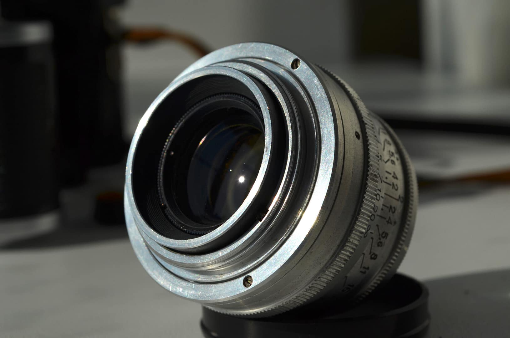 Zorki 4 Soviet Rangefinder Camera 35mm with Jupiter 8 2/50mm S/N 73558798 - Image 8