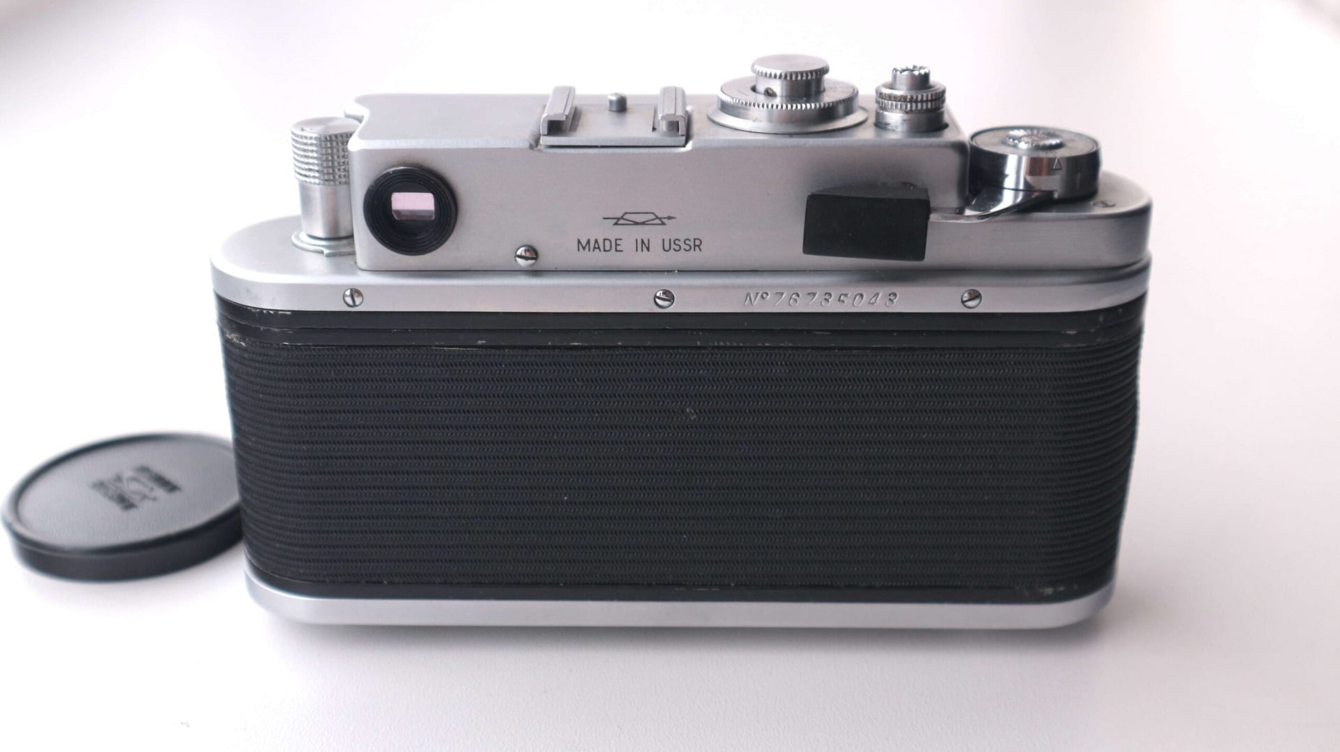 Zorki 4k Soviet Rangefinder Camera 35mm with Jupiter 8 2/50mm S/N 76735043 - Image 2