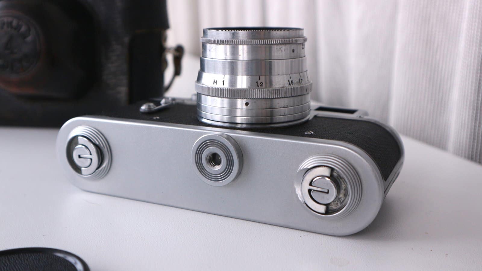 Zorki 4 Soviet Rangefinder Camera 35mm with Jupiter 8 2/50mm S/N 68010258 - Image 4