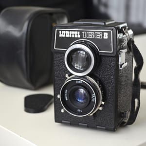 Lubitel 166 B LOMO TLR Camera Medium Format 6x6. S/N: 89016105