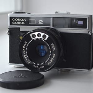 SOKOL 2 35mm rangefinder film camera with lens INDUSTAR-70 2.8/50