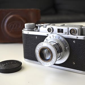 Dzerzhinsky FED 1 Soviet Rangefinder Camera 35mm industar 10 3.5/50mm S/N 318867