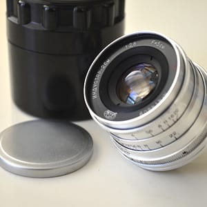 Industar 26m 2,8/50 M39 soviet rangefinder lens S/N: 414809