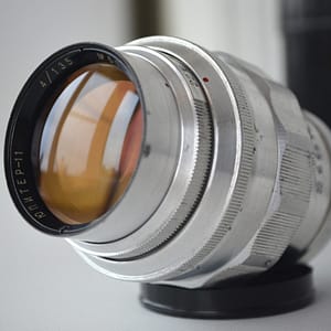 JUPITER 11 4/135mm M39 SLR soviet lens s/n 6710524
