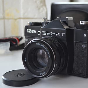 Zenit 12SD (12XP) Soviet 35mm SLR Camera with Helios 44m-4 2/58mm Lens M42