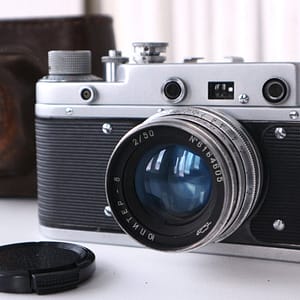 Zorki C Soviet Rangefinder Camera 35mm with Jupiter 8 2/50mm S/N 57017889