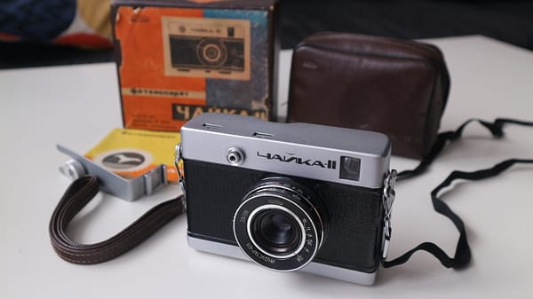 Chaika 2 Industar-69 lens 2.8/28mm USSR Russian camera in box