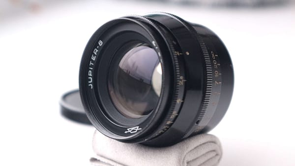 Black lacquer JUPITER 8 2/50mm M39 rangefinder soviet lens s/n 0101874