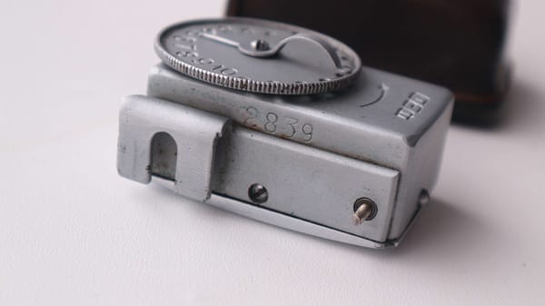 RARE Mirror self-timer for vintage photo cameras FED NKVD USSR - Image 2