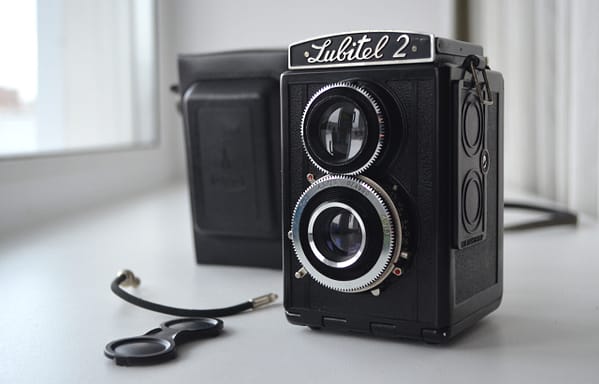 Export LUBITEL 2 LOMO Soviet TLR Camera Medium Format 6x6 S/N: 074550