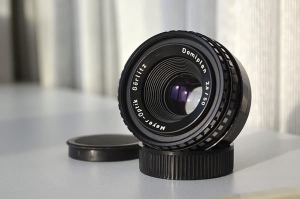 Meyer Optik Görlitz Domiplan 2,8/50mm M42 SLR S/N: 5255528