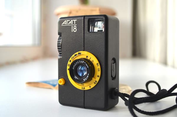 AGAT 18 BelOMO half-frame 35mm Industar-104 2.8/28mm Lens S/N 6591829 - Image 2
