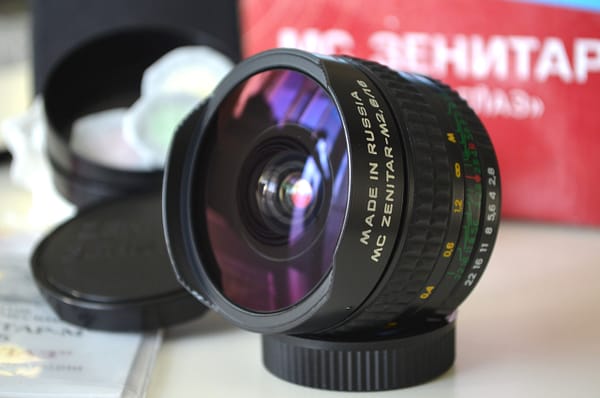 MC Zenitar M 16mm f2.8 Super Wide Fish Eye M42 s/n 130429 - Image 2