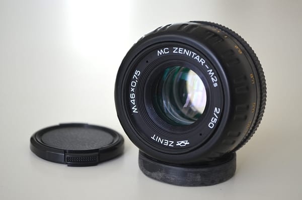MC Zenitar-M2s 50mm F/2,0 USSR Lens M42 S/N 00005875