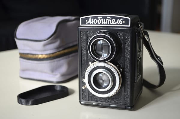 Lubitel Soviet TLR Camera Medium Format 6x6. S/N: 33699