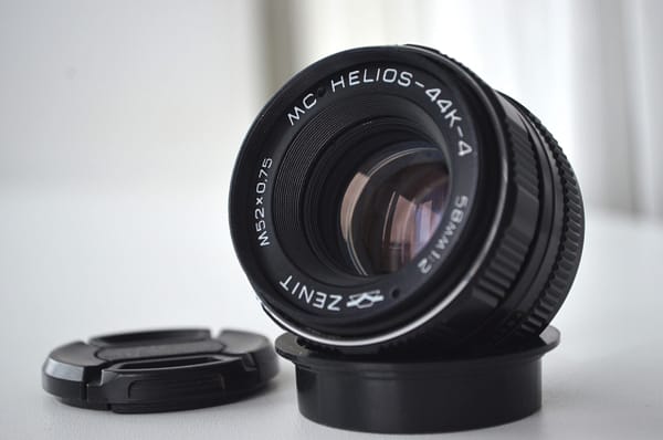 MC Helios 44k-4 f2/58mm for Pentax Soviet lens S/N 9521886