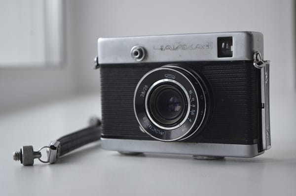 Chaika 2 Soviet Film Half-frame Camera 35mm lens Industar-69 S/N 2142502