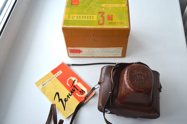 ZENIT 3m Soviet 35mm SLR Camera Industar 50 3.5/50mm in original box - Image 2