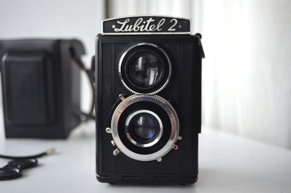 Export LUBITEL 2 LOMO Soviet TLR Camera Medium Format 6x6 S/N: 074550 - Image 2