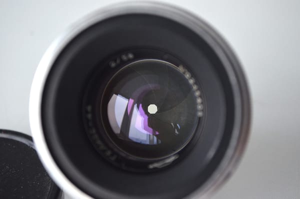 Helios 44 KMZ Lens M39 Silver 8 blades S/N 0245408 - Image 2