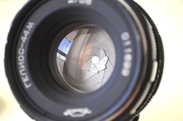 KMZ Helios 44m 2/58 M42 SLR Soviet Lens S/N 011699 - Image 2