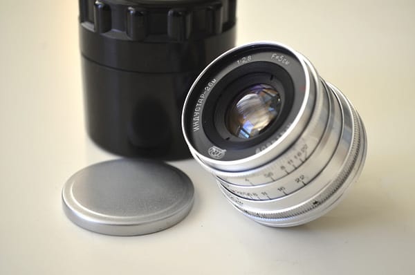 Industar 26m 2,8/50 M39 soviet rangefinder lens S/N: 414809