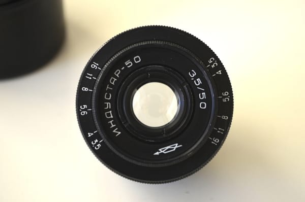 Industar 50 3,5/50 M39 KMZ soviet rangefinder lens S/N: 7349635 - Image 2
