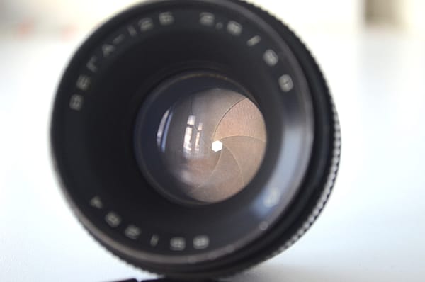 Vega 12B 2.8/90 mm for Pentacon Six S/N 851284 - Image 2