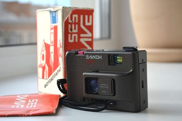 Elikon 535 Vintage 35mm Film Camera Lomography