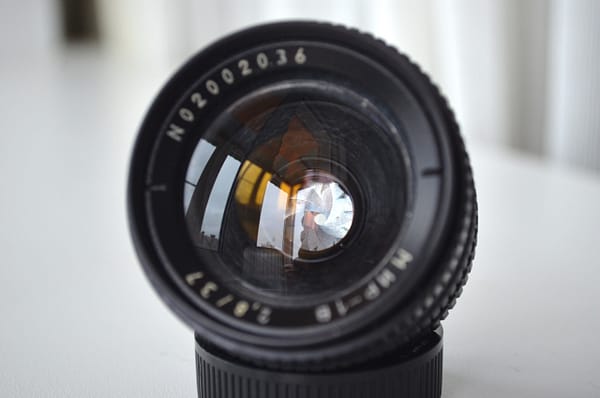 Mir 1B Soviet 37 mm f2.8 wide angle lens m42 s/n: 02002036 - Image 2
