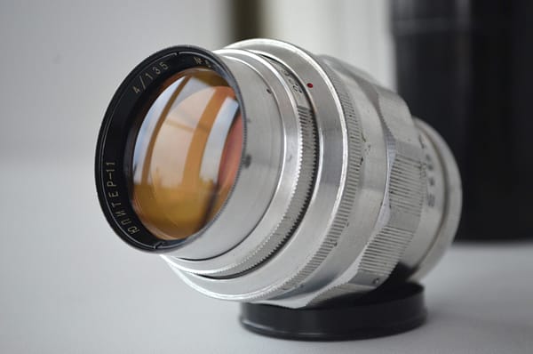 JUPITER 11 4/135mm M39 SLR soviet lens s/n 6710524