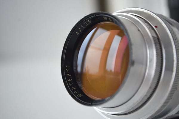 JUPITER 11 4/135mm M39 SLR soviet lens s/n 6710524 - Image 2