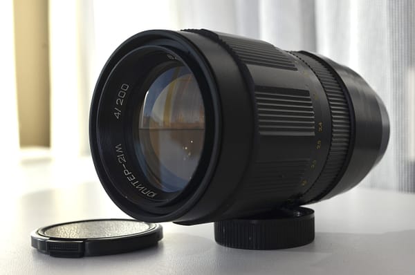 Jupiter 21m 4/200mm m42 Soviet telephoto lens s/n 84023538
