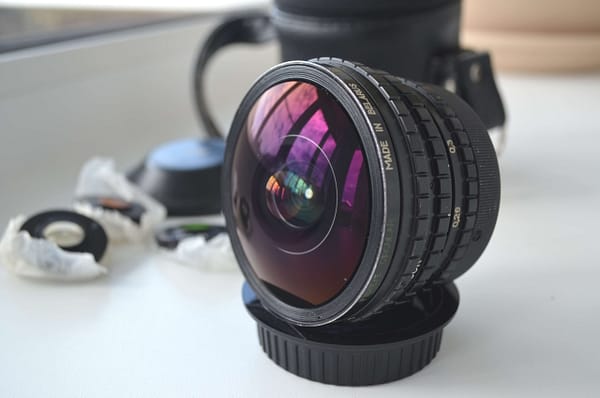 MC Peleng 3.5/8mm Fisheye Circular Manual Canon EF Mount