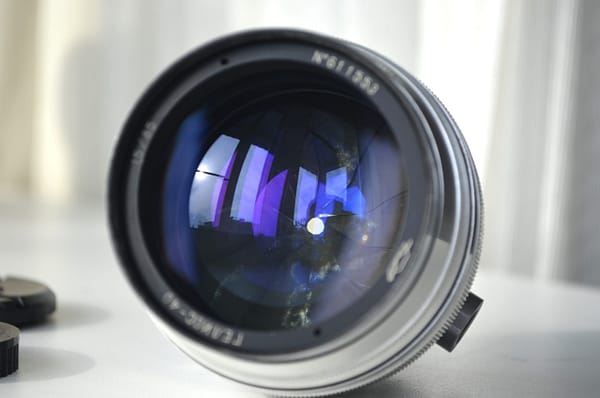 HELIOS 40 (1961) m39 Silver 85mm f/1.5 Soviet lens s/n 611553 - Image 2