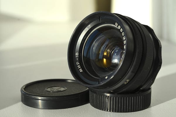 Mir 1B 37mm f2.8 Soviet Wide Angle Lens m42 s/n: 85035913