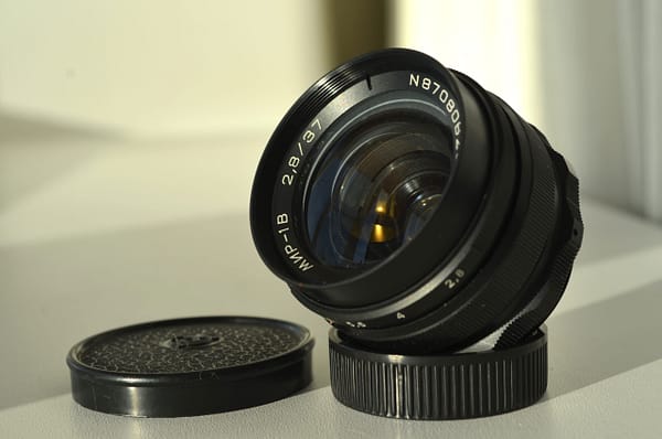 Mir 1B 37mm f2.8 Soviet Wide Angle Lens m42 s/n: 87080623