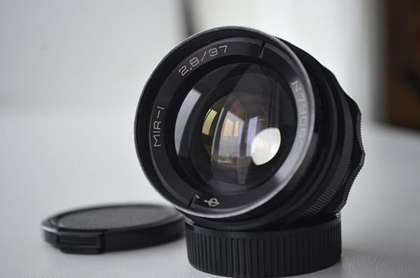 Mir 1 2,8/37mm Brussel soviet wide angle lens m39 S/N 730609