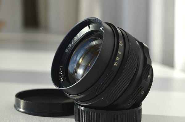 Mir 1 f2,8 37mm soviet wide angle lens m42 S/N 800902