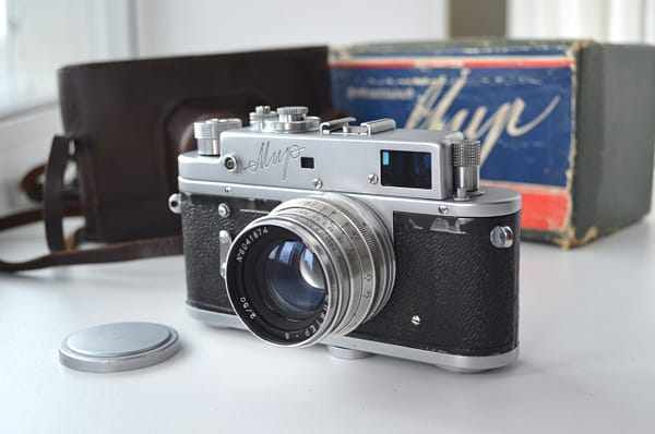 MIR 35mm Soviet Rangefinder Camera JUPITER-8 2/50mm in original box